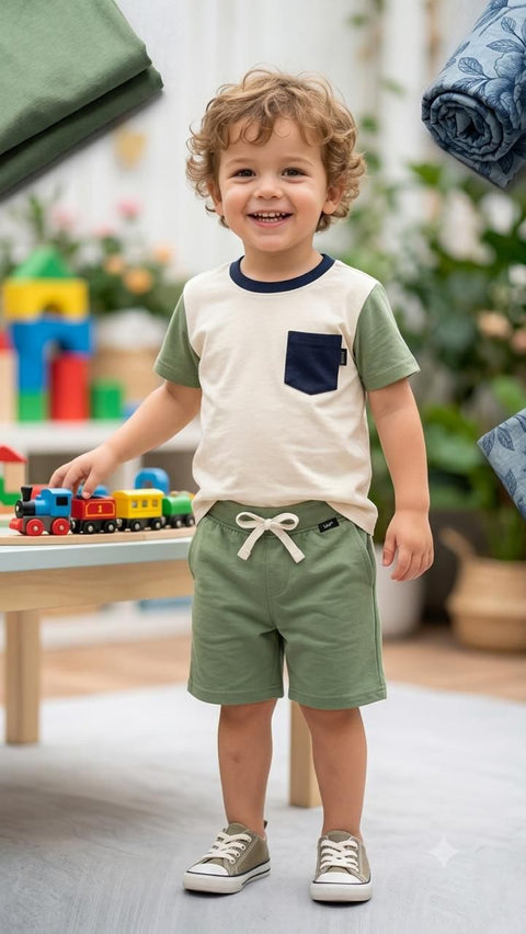The Lee® Toddler Play-Ready Tee & Shorts Set