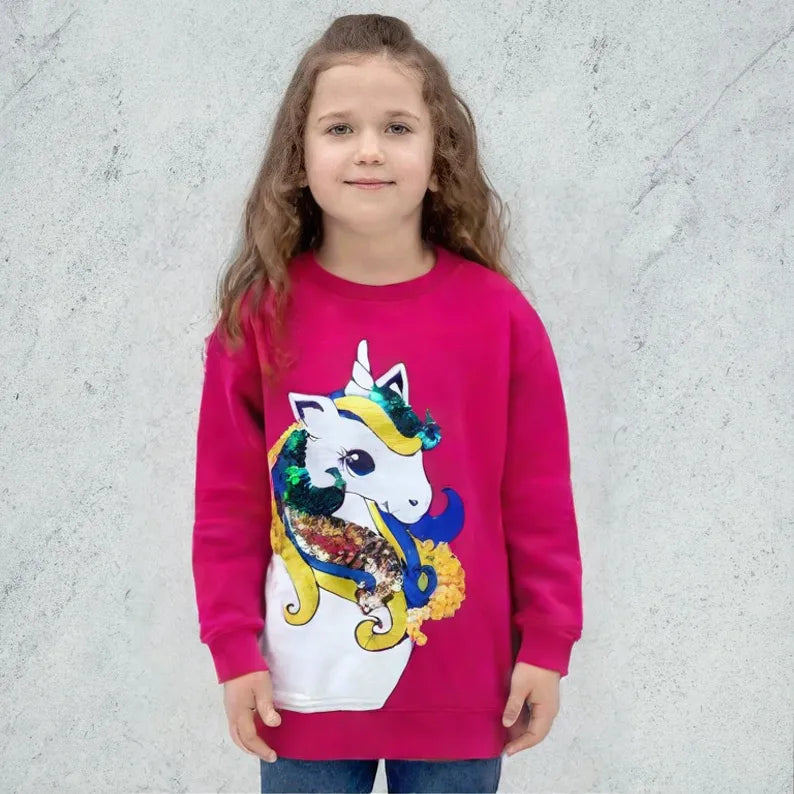 Unicorn Sequence Sweat Shirt