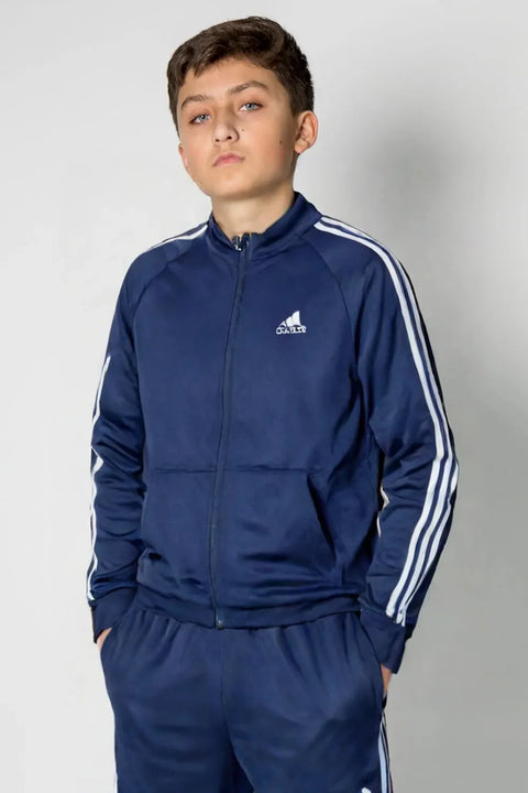 Adidas-PREMIUM-Tracksuit BLUE