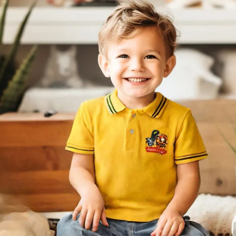 RICHIEST LIFE -YELLOW-POLO
