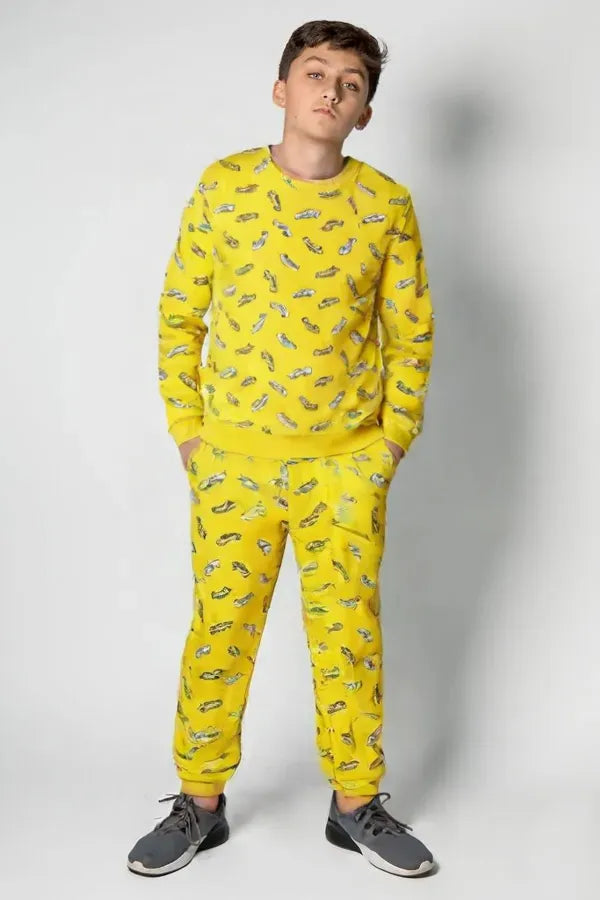 Yellow Racer Tracksuit