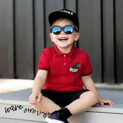 DINO-RED-POLO