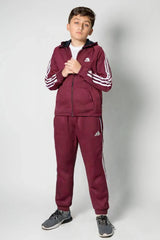 Adidas-PREMIUM-Tracksuit Mahroon