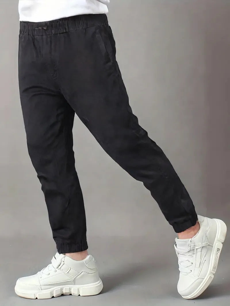 KID JOGGER TROUSER-BLACK