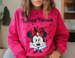 Minnie Mouse Sequence Sweat Shirt