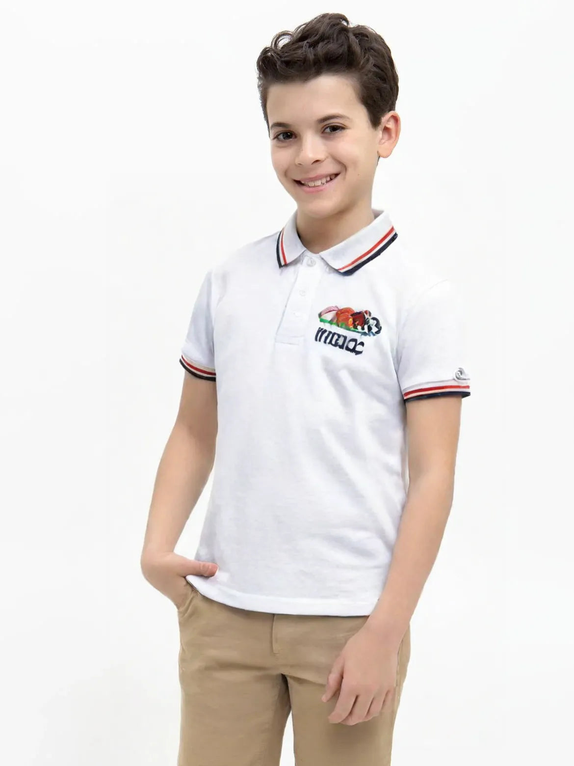 Sports Mac Polo _ White