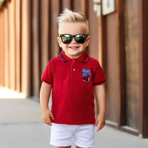 TREE-RED-POLO