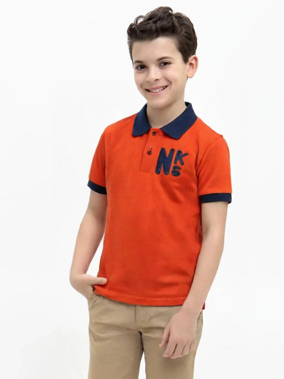 NKs Classic Polo Shirt – Orange