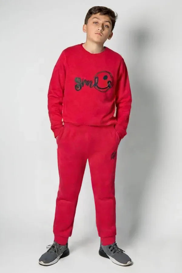 Smile Cozy Fleece Tracksuit