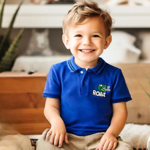 DINO-BLUE-POLO