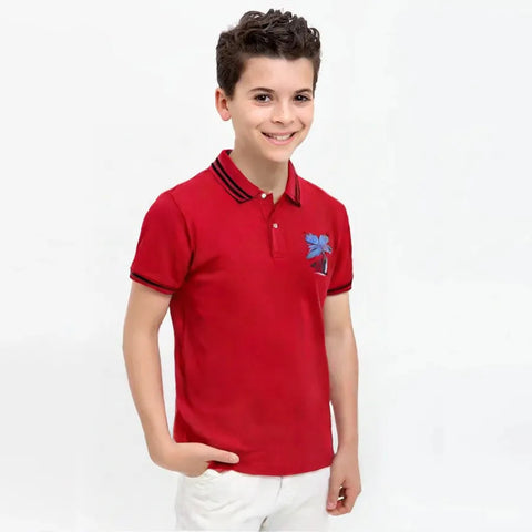 TREE-RED-POLO