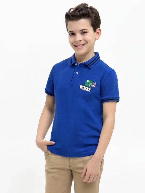 DINO-BLUE-POLO