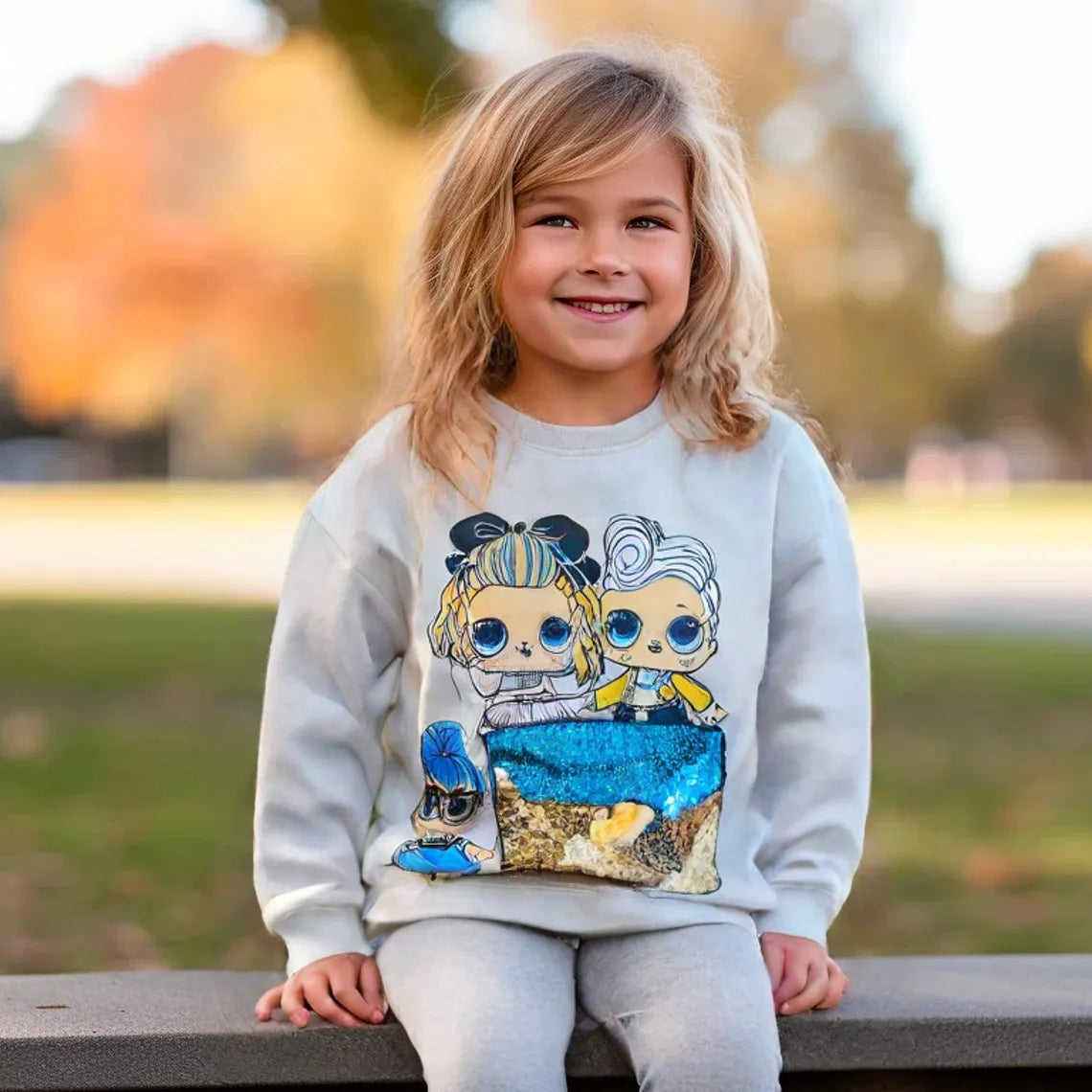 Lol Doll Sequence Sweat Shirt