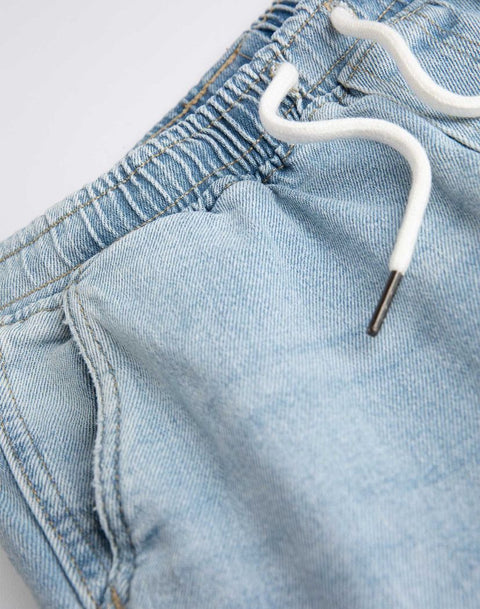 Unisex-Six-Pocket-Denim-trouser