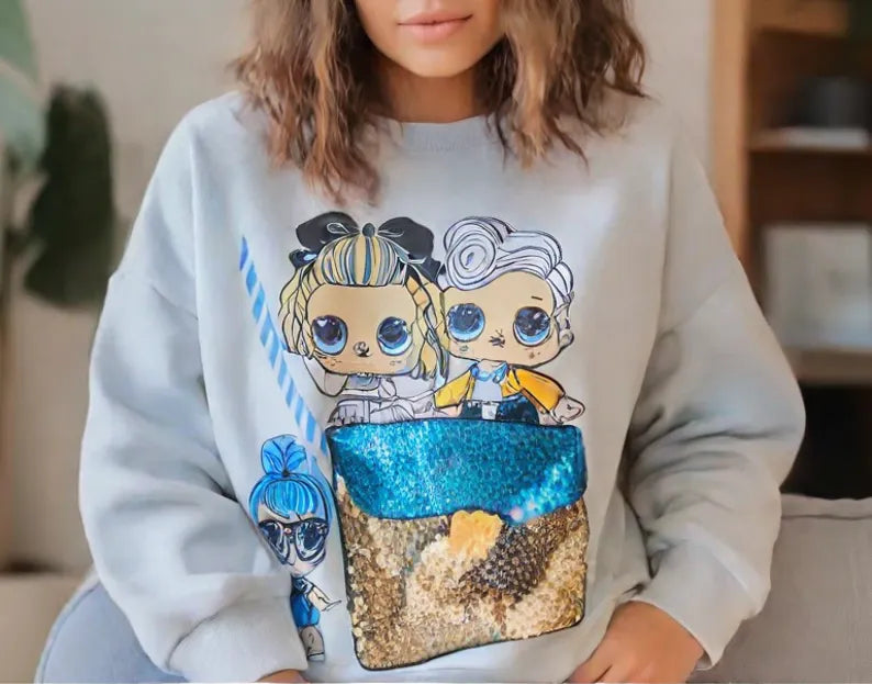 Lol Doll Sequence Sweat Shirt